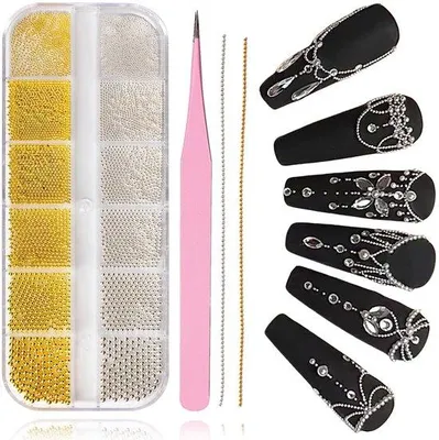 Produktbild von Nagelkralen-Set mit Nagelpincet und Nagelparels