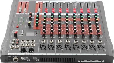 Produktbild von Audio Mixer, 8 Kanäle, Bluetooth-Konnektivität, schwarz