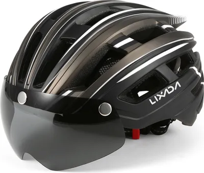 Produktbild von Lixada Mountainbike Helm Motorradhelm mit abnehmbarem Magnetvisier UV-Schutz fuer Maenner und Frauen