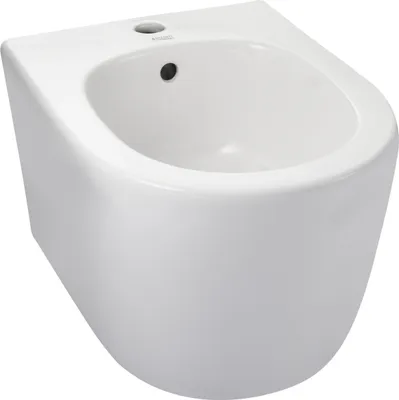 Produktbild von Balneo Hänge Bidet AROX Spülrandlos Wandmontage Keramik 49x37x32 cm Weiß