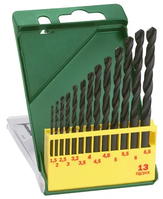 Image de BOSCH 2607019441 BOSCH Jeu de forets à métaux HSS-R