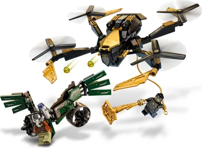 Produktbild von LEGO 76195 Marvel Spider-Mans Drohnenduell, Spielzeug für Kinder ab 7 Jahren, tolles Weihnachts- oder Geburtstagsgeschenk