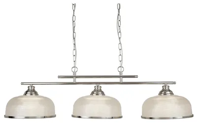 Produktbild von Leisten Deckenleuchte, Silber, Zweiteilig, L 99 cm, BISTRO II