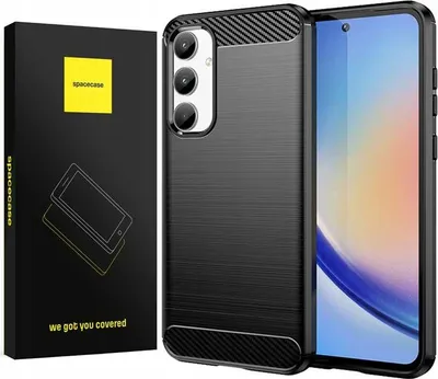 Immagine prodotto di Custodia SPACECASE Carbonio per Galaxy A35 5G nero