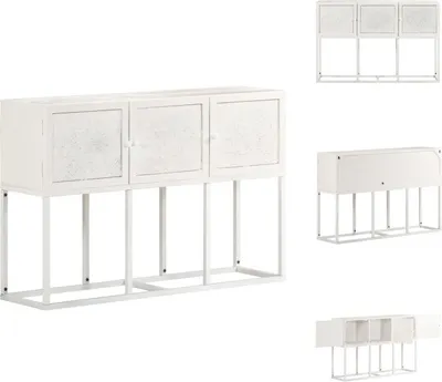 Produktbild von vidaXL Sideboard 115x30x76 cm Mango Massivholz - Sideboards