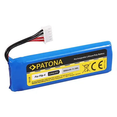 Produktbild von Akku passend für JBL Flip 4 / Flip4 IIII Special Edition GSP872693 01 Batterie 3000 mAh 3,7 V
