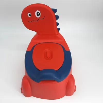 Produktbild von Kinder töpfchen - Lern Toilette mit Rückenlehne - Babytoilette - Baby- und Kindertoilette - Bequem, rutschfest, spritzwassergeschützt und geruchshemmend - Einfaches Entleeren mit abnehmbarem Topf