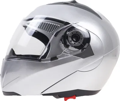 Image de 105 Casque intégral Electromobile Moto Oculaire Transparent Protecteur Argent M