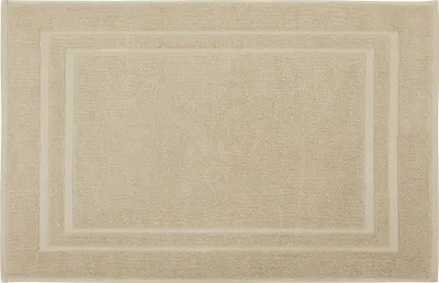 Produktbild von DoubleDry Hotel Badematte 50 x 80 cm – 100% Baumwolle – Weich und Saugfähig – Taupe