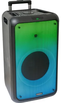 Zdjęcie produktu dla Głośnik przenośny Ibiza Street-Wave-MAX czarny 600 W Bluetooth