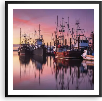 Produktbild von Gerahmtes Poster - Schwarzer Rahmen - Marina Westen Die Sonne - 60x60 cm - Wand Bild - Wanddeko - Wandbilder - Kunstposter - Wandposter - Bilderrahmen - Bilder - Kunstdruck - P2BAC60x60-4645