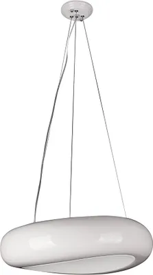 Produktbild von Lumenzy Hängelampe Zen Weiß Ø 50 cm