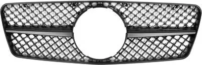 Produktbild von DIEDERICHS 1625441 Kühlergrill Frontgrill passend für MERCEDES-BENZ CLK (C208) Glänzend Schwarz