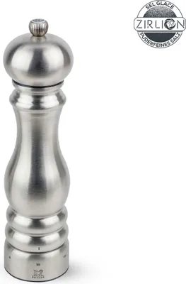 Produktbild von PEUGEOT Salzmühle PARIS CHEF 22cm Edelstahl Silber Zirkonia-Mahlwerk Gewürzmühle