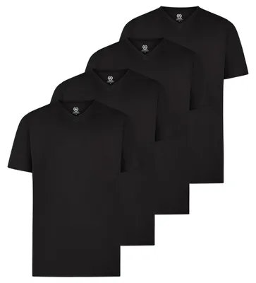 Produktbild von LERROS 4er Pack Basic T-Shirt Reine Baumwolle, Pflegeleicht  und atmungsaktiv, Normale Passform