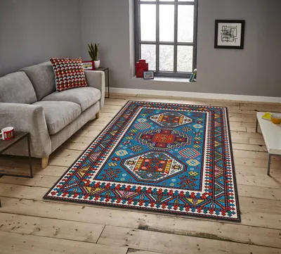 Produktbild von Conceptum Hypnose, Garry- ASR CRPTNGR, Bunt, Kurzflorteppiche, 140 x 220 cm, 100% POLYESTER