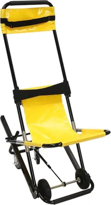 Productafbeelding van Trapstoel voor rolstoelen, geschikt voor volwassenen. Opvouwbare transportrolstoel. Trapstoel met veiligheidsgordels. Opklapbare trapstoel. Hulpmiddelen voor het beklimmen van trappen