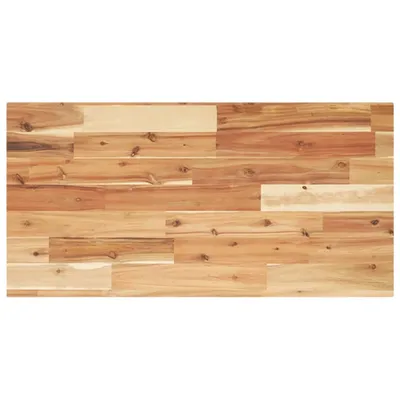 Imagen del producto de Estante flotante madera acacia maciza acabado aceite 80x40x2 cm