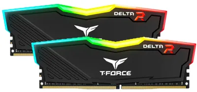 Immagine prodotto di Team Group T-Force Delta RGB DDR4 3600MHz PC4-28800 16GB 2x8GB CL18 Negro