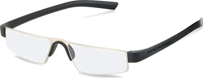Image de Lunettes unies Porsche Design P8814 GOLD BLACK 54/17/150