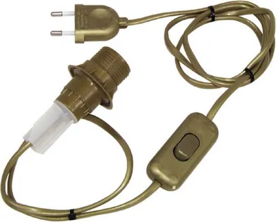Immagine prodotto di Adattatore per bottiglia E14 TIBELEC, plastica, oro 40 W