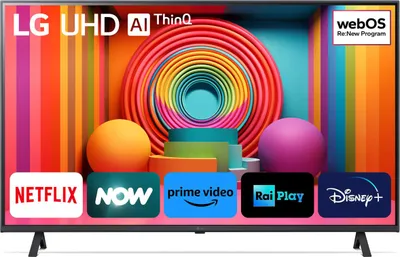 Produktbild von LG UHD 43UR75006LK 109,2 cm (43") 4K Ultra HD Smart-TV WLAN Schwarz