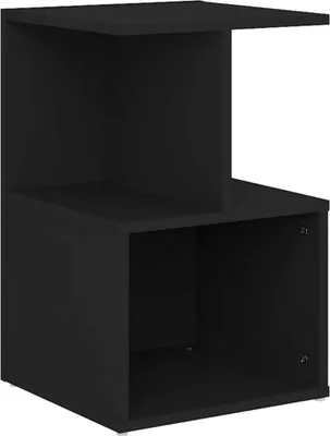 Obrázek produktu pro vidaXL Noční stolek černý 35x35x55 cm Dřevěný materiál