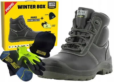 Immagine prodotto di Stivali da lavoro invernali S3 alto ARAS set BOX 3M guanti isolati