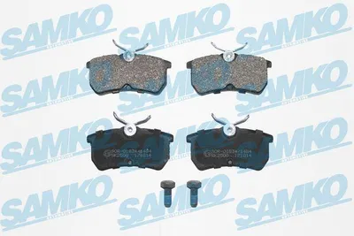Produktbild von SAMKO 5SP697 Bremsbelagsatz, Scheibenbremse x