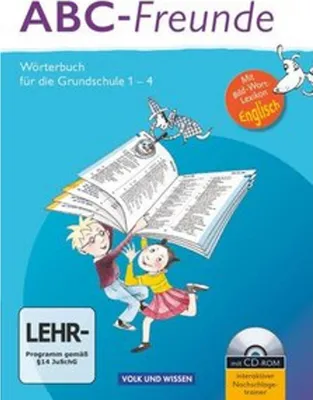 Produktbild von ABC-Freunde: Wörterbuch mit Bild-Wort-Lexikon Englisch und CD-ROM. Östliche Bundesländer