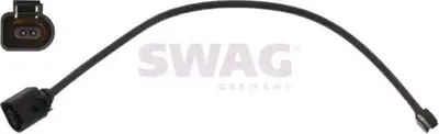 Produktbild von SWAG 30 94 8916 Warnkontakt Bremsbelagverschleiß 370mm Vorne Links Vorne Rechts für AUDI Q7 (4LB)