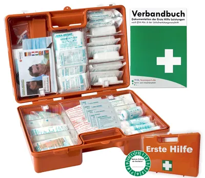 Produktbild von Erste-Hilfe-Koffer MAXI "PRO" aktuelle DIN 13169 für Betriebe ab 50 Mitarbeiter