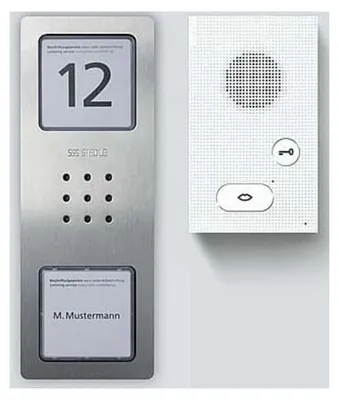 Obrázek produktu pro SIEDLE SET CAB 850-1 E/W Audio-Set Basic Edelstahl (210008742-00)