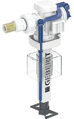 Zdjęcie produktu dla Zawór napełniający Geberit Typ 383, model następny 380, Unifill WA, przyłącze boczne 3/8", łącznik mosiężny, do systemów AP-SPK