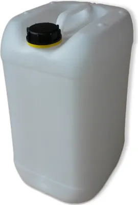 Produktbild von kanister-vertrieb® 25 Liter 25 L Kanister Camping Outdoor Wasserkanister lebensmittelecht Farbe natur inkl. Etikett (25 knn)