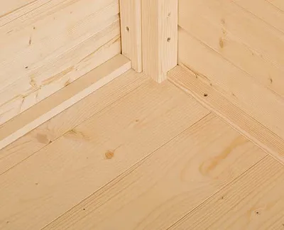 Productafbeelding van Fundamenten voor tuinhuis weka model 209, maat 3, kleur: onbehandeld
