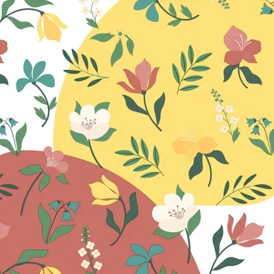 Produktbild von PAPER+DESIGN 201811 Lunchservietten Blumen - 33 x 33 cm, 20 Stück
