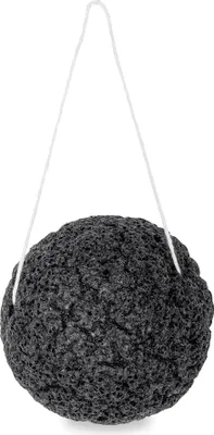 Produktbild von Konjac Schwamm mit Bambuskohle – Glow & Reinheit für deine Haut: 1 Schwamm Vorteilspack, bis zu 12% sparen: 1 Schwamm