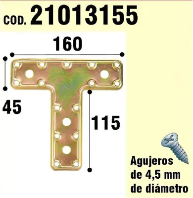 Produktbild von A Forged Tool 21013155, 200 g, 170 mm, 170 mm, 10 mm