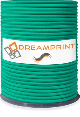 Produktbild von Dreamprint Expanderseil 100m Grün 8mm Ø – Gummiseil, Planenseil
