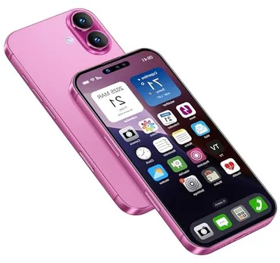 Productafbeelding van Nep Telefoon Speelgoed - Dummy Telefoon Model - Kinderen Spelen - Metaal Gewicht - 1:1 Replica - Roze
