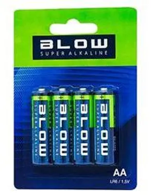 Zdjęcie produktu dla Baterie BLOW Super Alkaline AA LR6 blister 4 szt