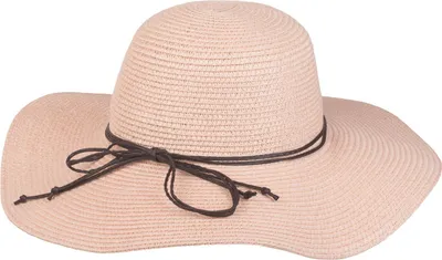 Produktbild von styleBREAKER Damen Strohhut mit schmalem Band und Schleife, Sonnenhut, Schlapphut, Sommerhut, Hut 04025012