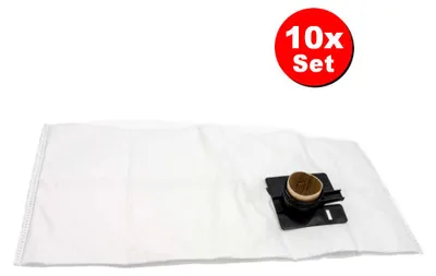 Produktbild von 10x Trade-Shop Microvlies Staubsauger-Beutel für CT 22 E, CTL 22, CTL 33, CTL 33 LE SG, CTL 44 E-AS, CTL 55, CTM 5, Kränzle Ventos 25, 35 Staubsauger