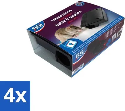 Produktbild von Rattenlokaasboxen XL, 4er Pack, 24 x 19 x 9,5 cm