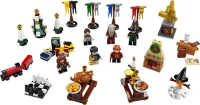 Obrázok produktu pre Adventný kalendár LEGO® Harry Potter™ 2019, 75964