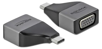 Productafbeelding van Delock videoadapter - USB-C (mannelijk) naar HD-15 (VGA)