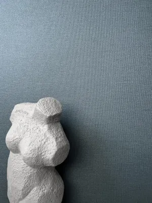Produktbild von NEWROOM Tapete Blau Vliestapete Unifarbe - Edle Farben Uni Dunkelblau Struktur Textil Unitapete Strukturtapete