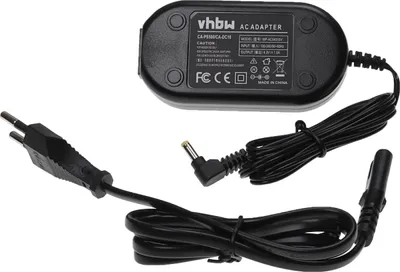 Produktbild von vhbw Netzteil kompatibel mit Canon Digital Elph S100, S500, S400, S410, S300, S330, S200, S230, S110 Kamera, Digitalkamera, 2m