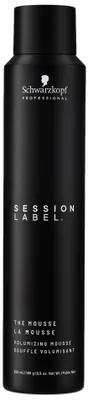 Produktbild von Schwarzkopf Session Label The Mousse, Haarspray, Unisex, Alle Haare, 200 ml, Volumengebend, Texturierung, Befestigung, Spraydose
